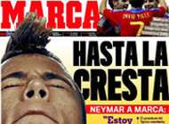 Real Barca Neymar en a plein la crete