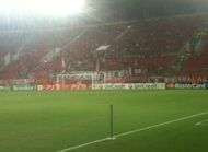 OM la banderole honteuse de lOlympiakos