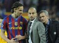 Ibrahimovic detruit par le Barca