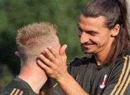 Ibrahimovic a trompe Pique