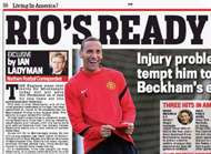 Ferdinand avec Thierry Henry