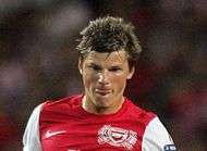 Arsenal Arshavin chope en train de fumer