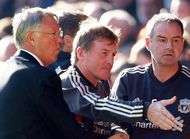 MU quand Ferguson perd completement la boule