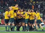 Resultat Coupe du monde lAustralie sur le podium