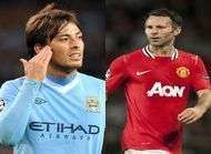 Ryan Giggs papa de David Silva