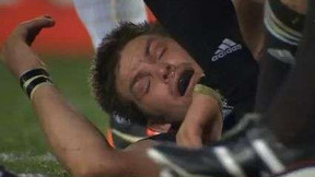 Le geste ignoble de Rougerie sur Mc Caw