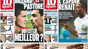Pastore et Hazard à la Une du 10 !