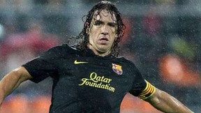 Barça : Puyol a un ballon incrusté dans la cuisse !