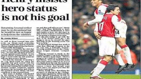 Arsenal : Wenger a un problème avec le duo Henry-Van Persie