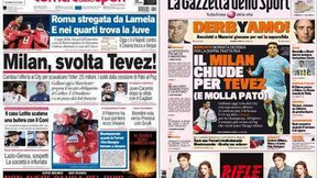 Milan : loffre béton pour Tevez