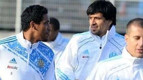 OM : Brandao ne lâche pas Lucho à lentraînement !