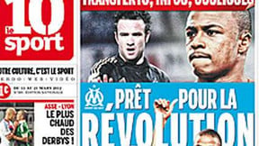 La révolution de l’OM à la Une du 10 !