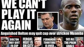 Muamba : Bolton et le foot anglais en émoi