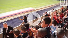 PSG : les jeunes supporters choyés