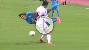 Neymar fracassé par un adversaire