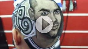 Tony Parker sur le crâne !