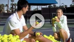 Djokovic et Sharapova voleurs de balle !