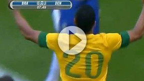 Brésil : la puissance de Hulk ridiculise le gardien danois