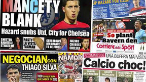 Hazard fait la Une de la presse anglaise