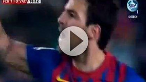 Barça : la série de jongles surréaliste de Fabregas