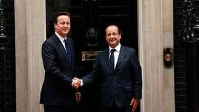 JO 2012 - Handball : Cameron avec Hollande contre l’Espagne