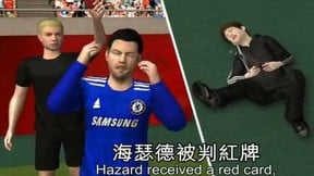 Hazard parodié dans un jeu vidéo