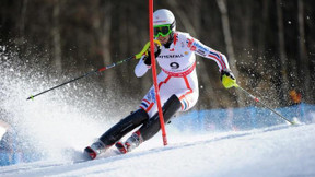 Slalom (1 ere manche) : Les Françaises loin