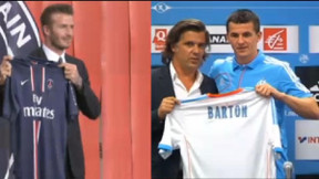 Beckham - Barton : le match est lancé (vidéo)