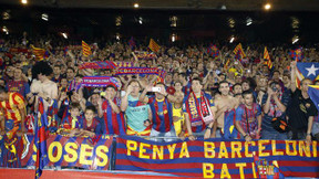 Des supporters barcelonais mécontents