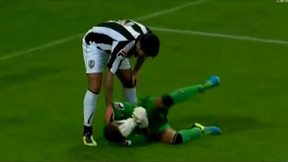 Vidéo : Énervé, il met KO son gardien !