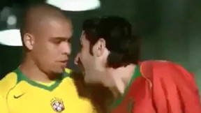 Quand le Brésil de Ronaldo et le Portugal s’affrontaient dans les couloirs (video)