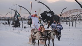 JO d’hiver 2014 : Un porteur de la flamme prend feu !