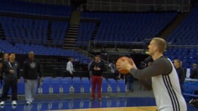 Angleterre : Quand les joueurs d’Arsenal défient les stars de la NBA (vidéo)