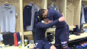 PSG : Le vestiaire après la victoire contre le FC Nantes en Coupe de la Ligue (vidéo)