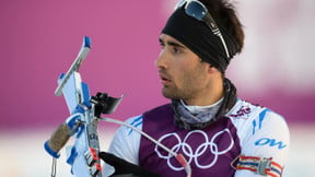 JO Sotchi - Biathlon : Martin Fourcade en piste