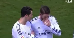 Real Madrid : Cristiano Ronaldo touché à la tête en plein match ! (vidéo)