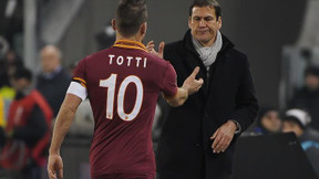 AS Rome - Garcia : « Gagner quelque chose avec Totti, ce serait énorme »