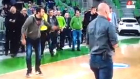 Basket - Insolite : Une star de la chanson agresse un arbitre (vidéo)