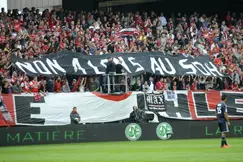 Valenciennes : Des banderoles anti-RC Lens au stade
