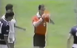 Coupe du monde 1986 : Le carton rouge le plus rapide de l’histoire (vidéo)