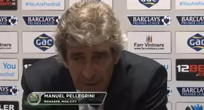 Manchester City - Pellegrini : « Aucun avantage » (vidéo)