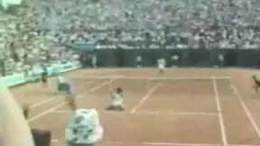 Tennis - Roland Garros 1983 : Yannick Noah, le dernier français (vidéo)