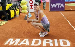 Tennis - Madrid : La satisfaction de Sharapova