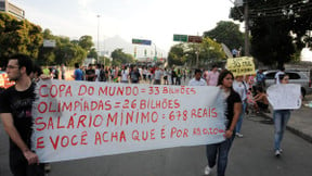 Coupe du monde Brésil 2014 : Une manifestation dégénère à Sao Paulo !