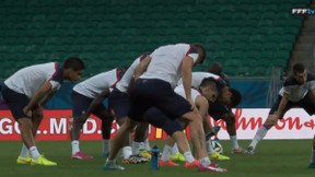 Coupe du monde Brésil 2014 - Équipe de France : Le dernier entraînement avant France - Suisse à Salvador (vidéo)