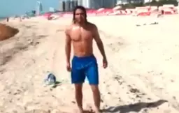 AS Monaco : La préparation de Radamel Falcao sur une plage de Miami (vidéo)