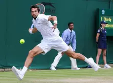 Tennis - Wimbledon - Chardy : « Je ne voyais pas où il servait… »