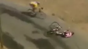Cyclisme - Tour de France 2003 : La terrible chute de Joseba Beloki (vidéo)