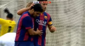FC Barcelone : Regardez les deux premiers buts de Suarez avec le maillot du Barça ! (vidéo)