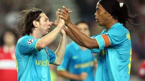 Barcelone : Quand Ronaldinho estime que Cristiano Ronaldo « est plus complet » que Messi !